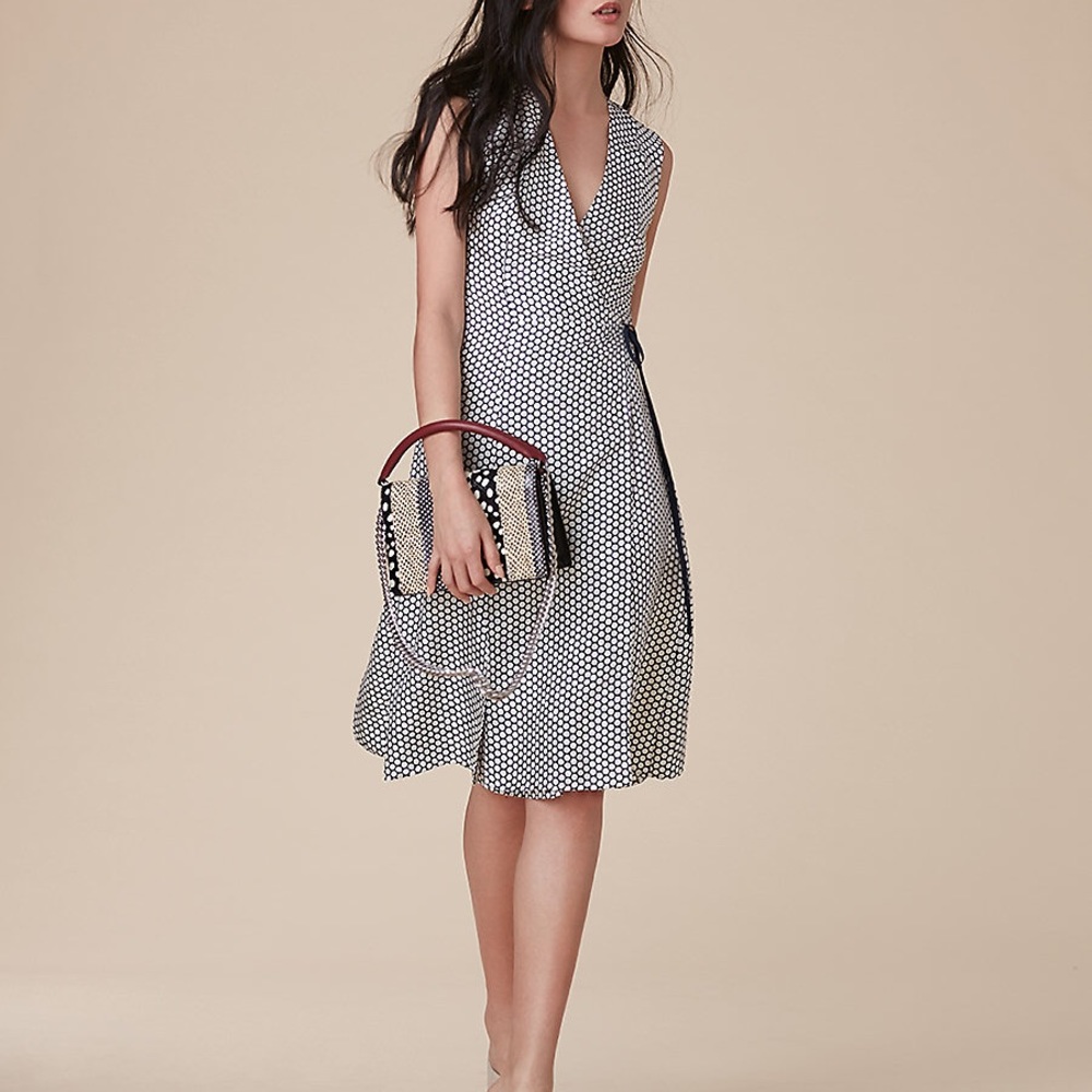 Dvf wrap dress